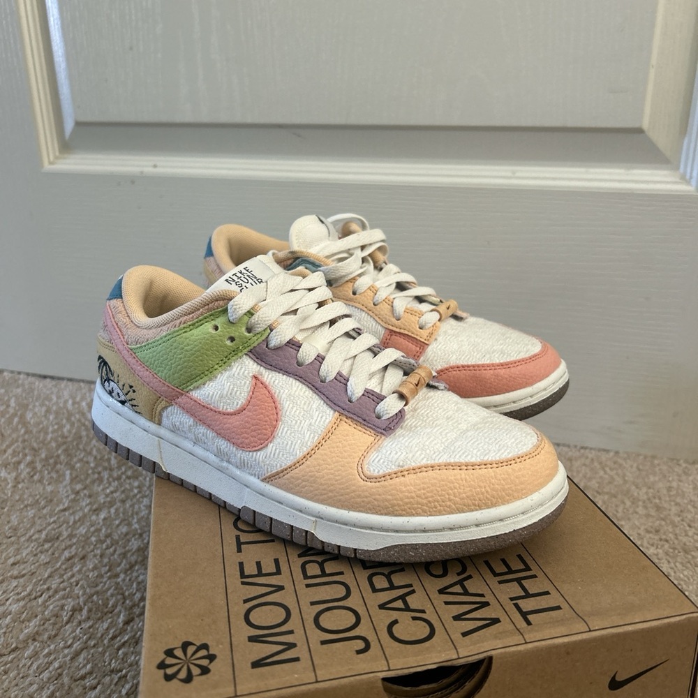 Women’s Dunk Low x Sun Club trainers